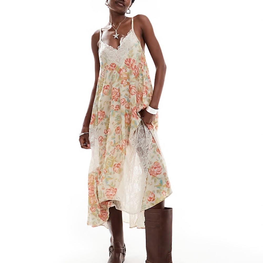 Free People First Date Maxi Slip